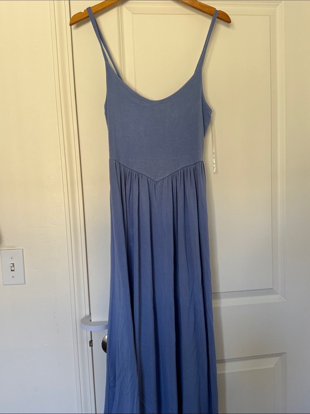 See You Monday Blue Maxi Dress